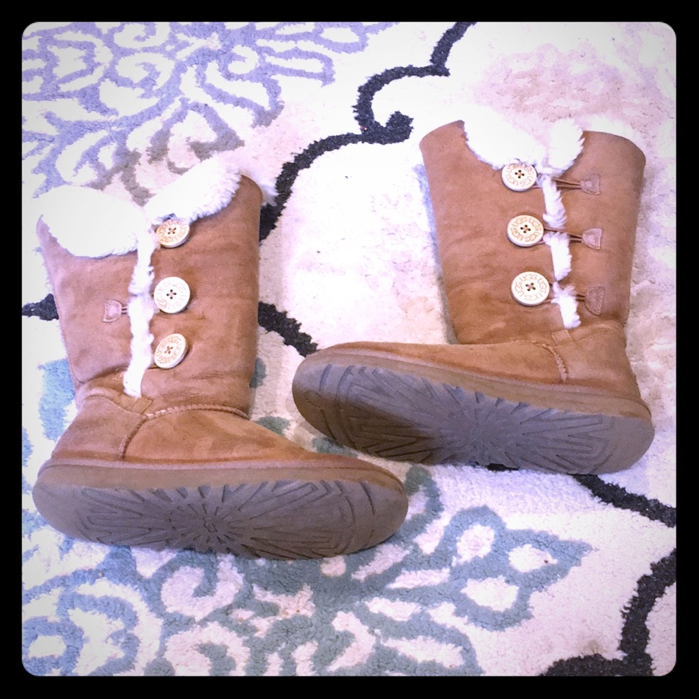 Authentic Tall Ugg Boots (Bailey Button) - image 1